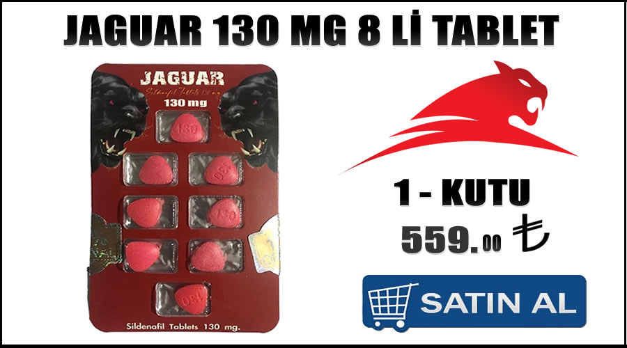 Jaguar 130 mg hap fiyatı ne kadar