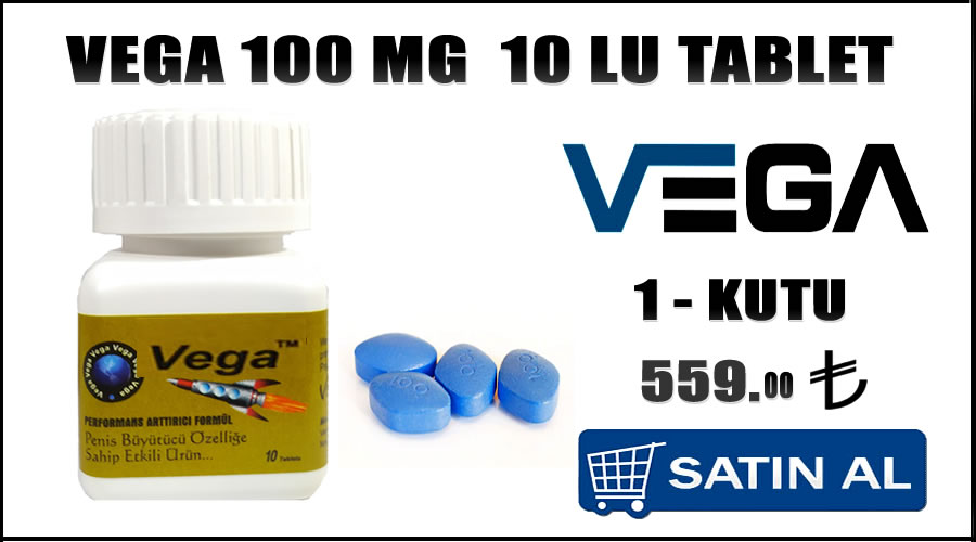 Vega 100 mg 10 lu hap satan yerler izmir