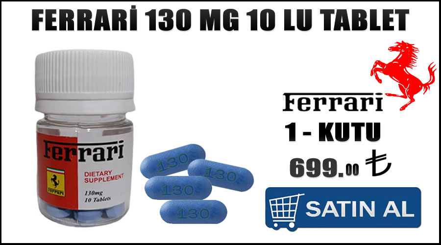 Ferrari 130 mg 10 lu hap nasıl kullanılır