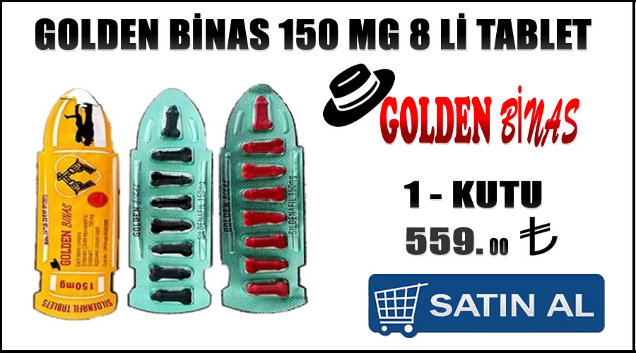 Golden binas 150 mg hapı eczane satış izmir